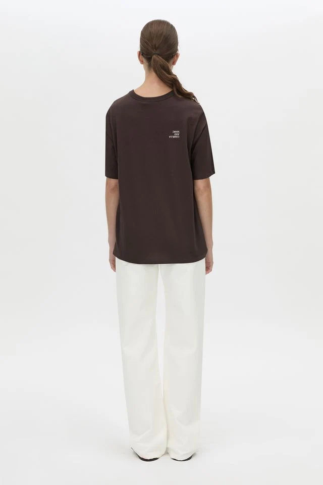CAMILLA AND MARC Calista Relaxed Tee in Hickory