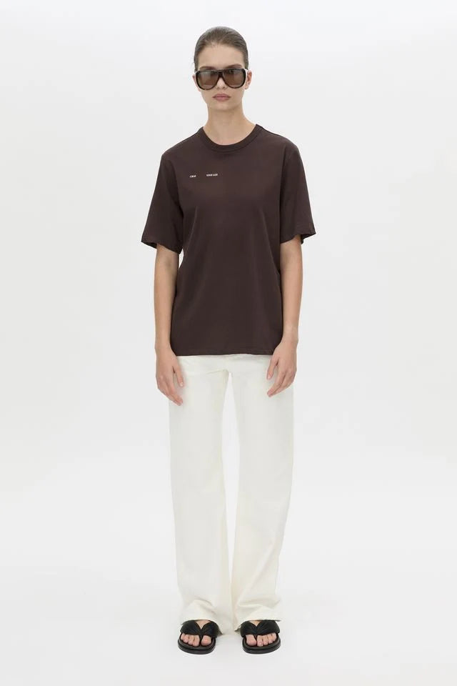 CAMILLA AND MARC Calista Relaxed Tee in Hickory