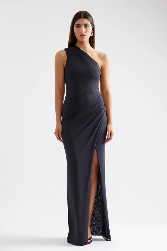 LEXI Viola Dress-charcoal
