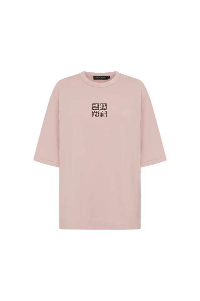 CAMILLA AND MARC Cinzia Tee-dusty rose