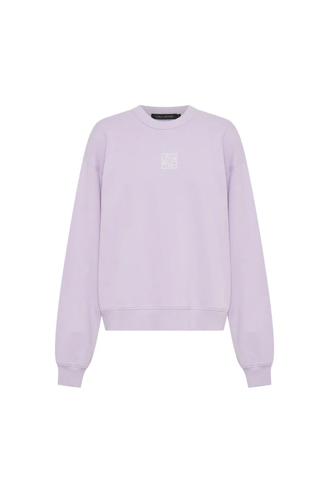 CAMILLA AND MARC Colson Crew-Lilac