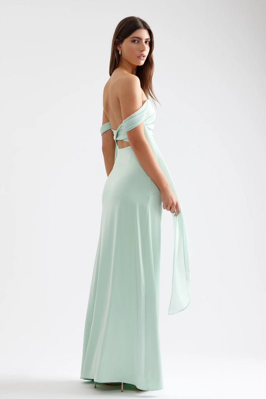 LEXI Hattie Dress-mint