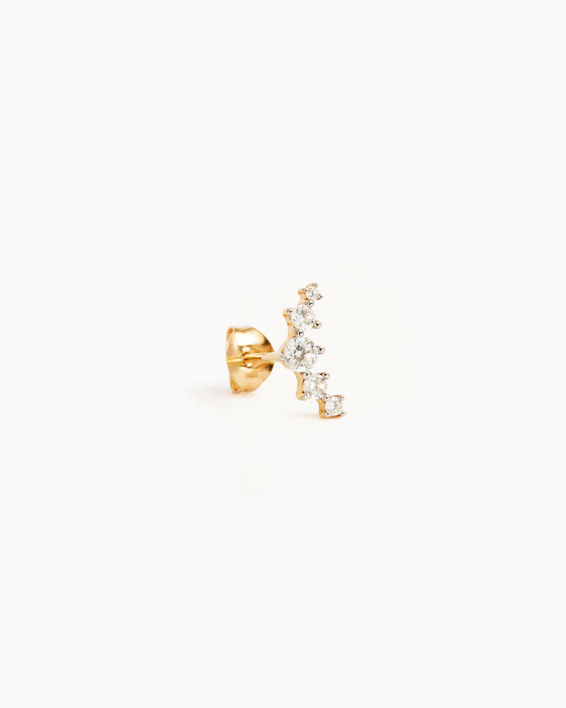 BY CHARLOTTE 14K Gold Fly me to the Moon (SINGLE EARRING)