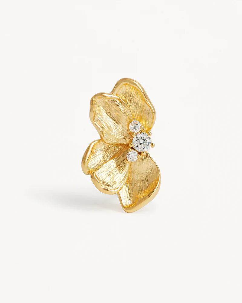 BY CHARLOTTE - Serene Lotus Statement Earrings
