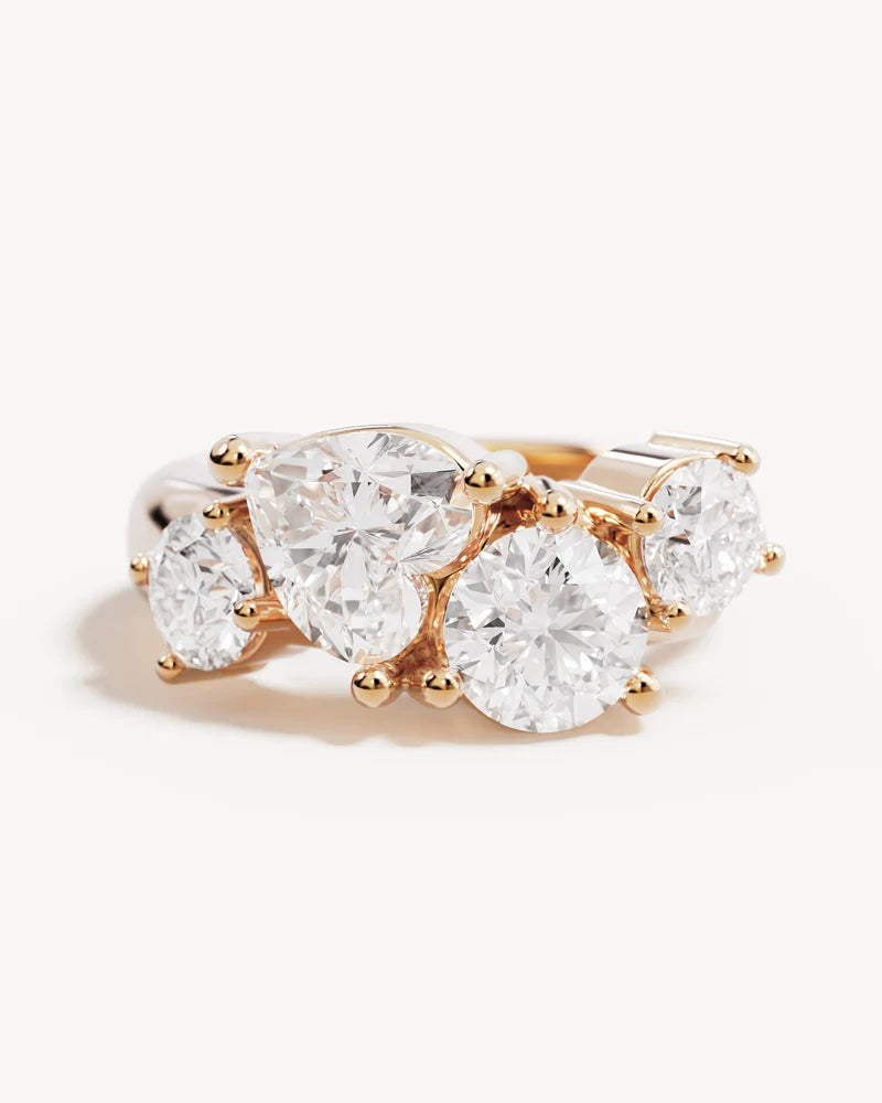 BY CHARLOTTE - Dream Lover Huggies in Gold Vermeil