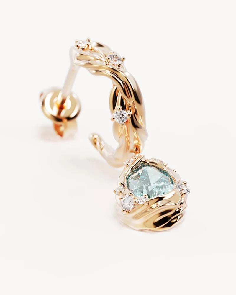 BY CHARLOTTE - Dive Deeper Hoops 18K Gold Plated