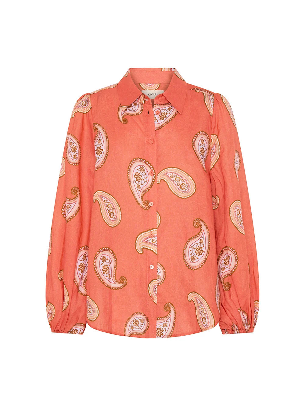 KIVARI - Ezra Blouse in Red