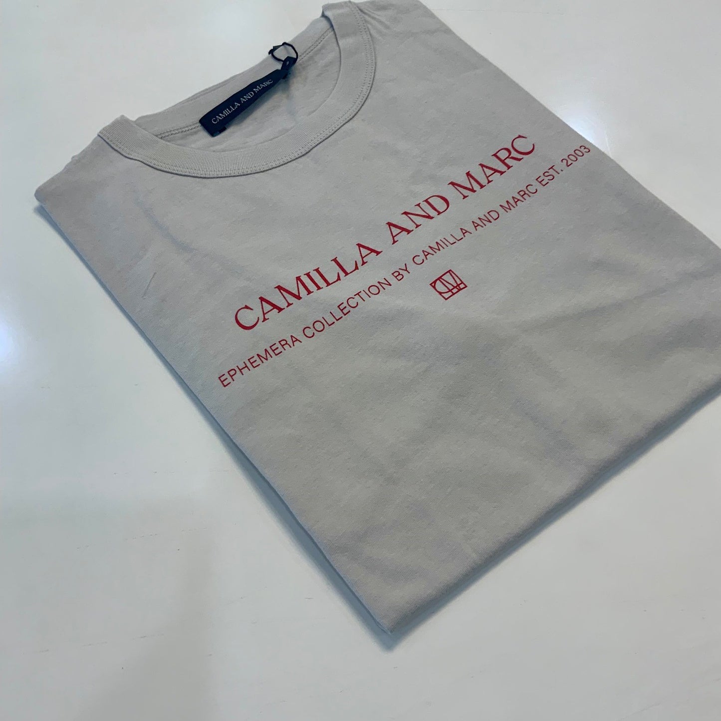 CAMILLA AND MARC Floyd tee-lilac grey