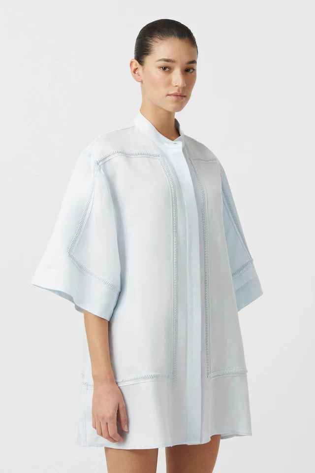 CAMILLA AND MARC Fortuna shirt dress-ice blue