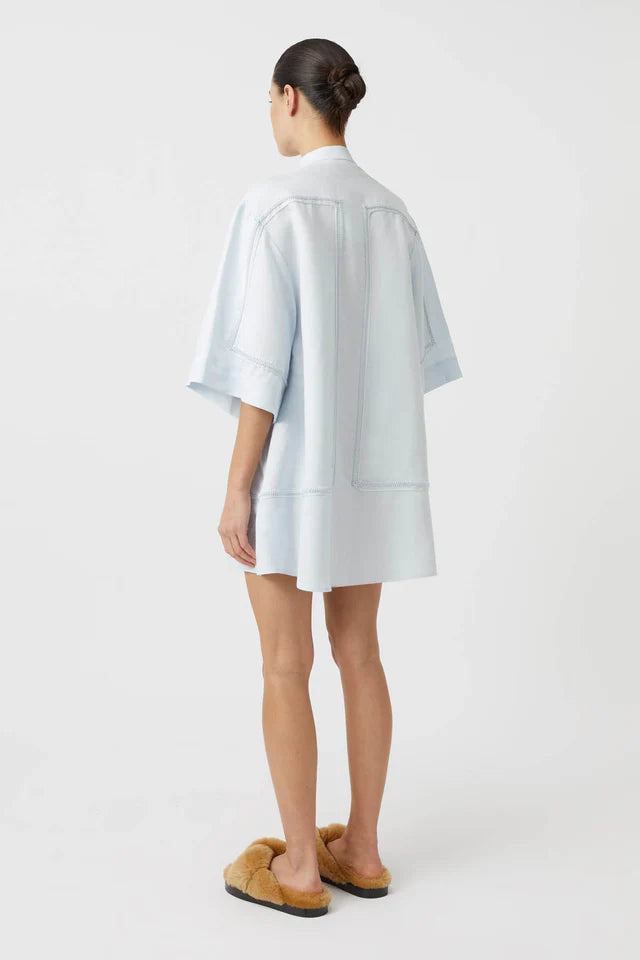 CAMILLA AND MARC Fortuna shirt dress-ice blue