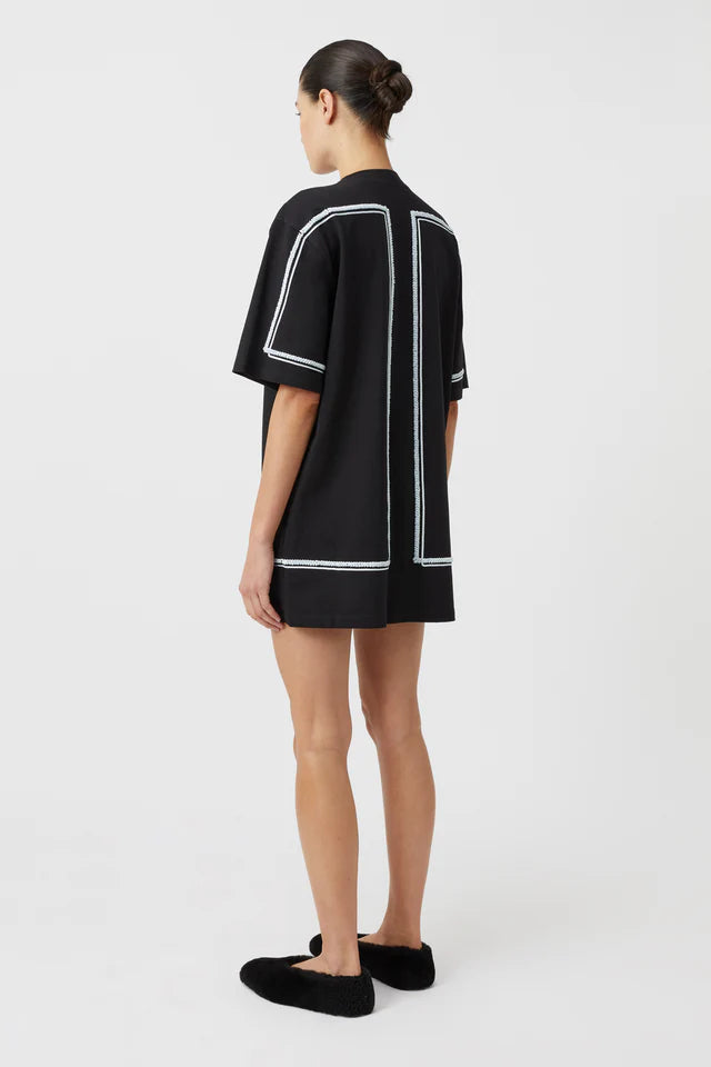 CAMILLA AND MARC Fortuna shirt dress-black