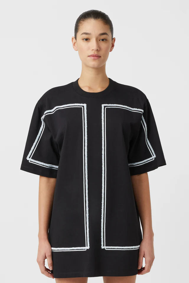 CAMILLA AND MARC Fortuna shirt dress-black