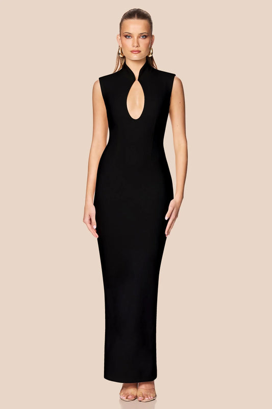 NOOKIE - Gia Maxi Dress in Black