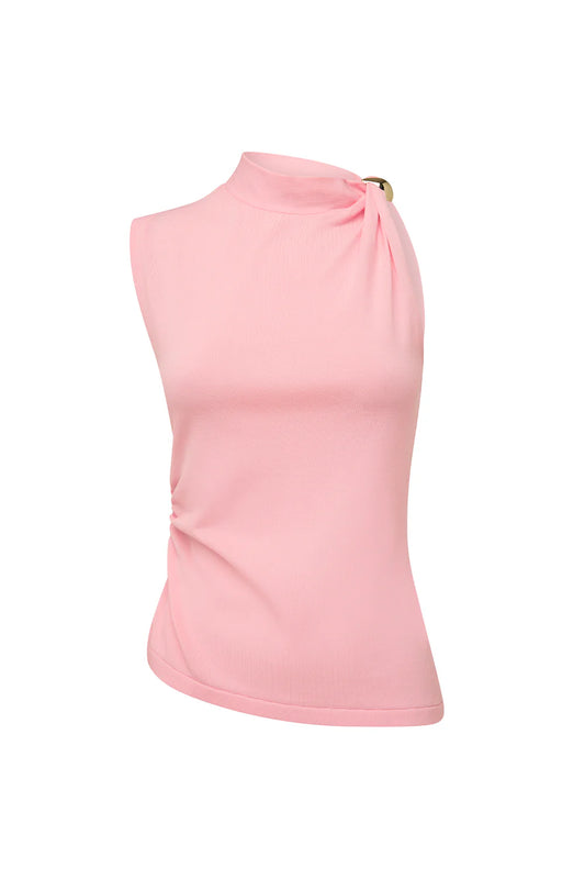 MANNING CARTELL Going Places Knit Top- pink