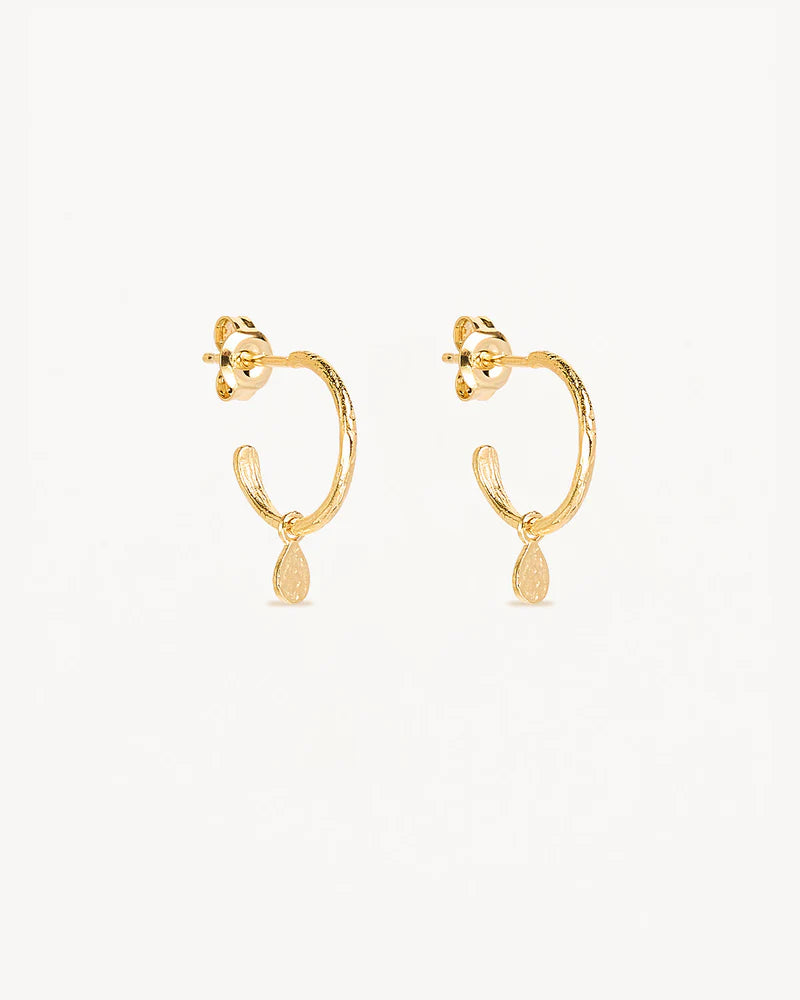 BY CHARLOTTE Grace hoops-gold