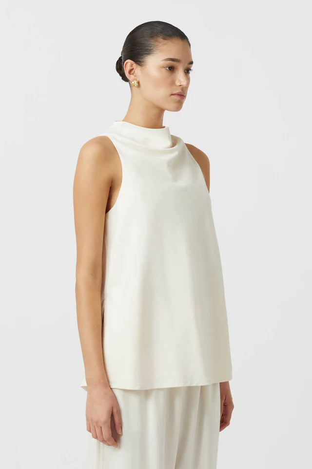 CAMILLA AND MARC Halston high neck top-ivory