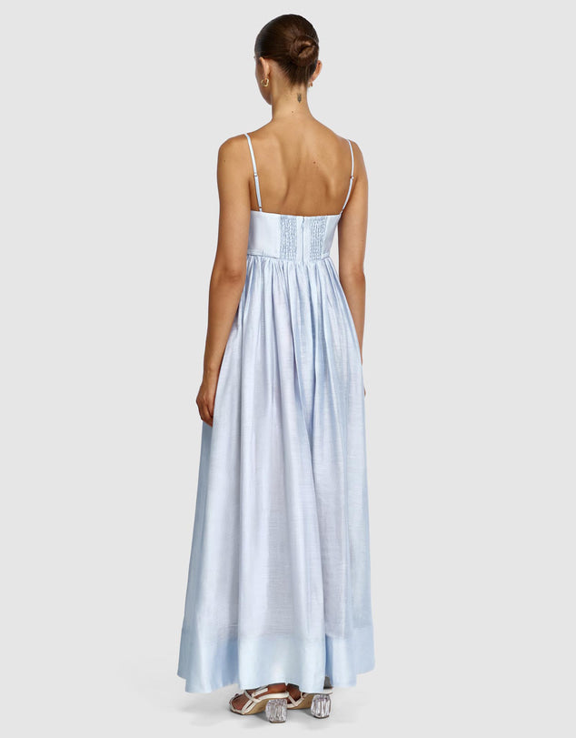 ACLER Madol Maxi Dress in Blue Melt
