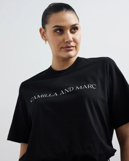 CAMILLA AND MARC Asher Tee-black