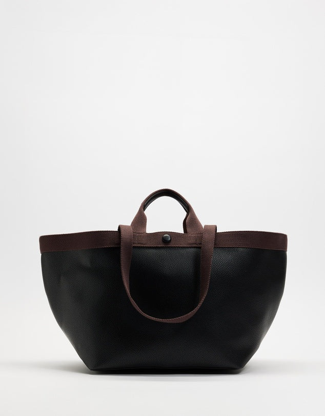 CAMILLA AND MARC Soki Tote-black/chocolate