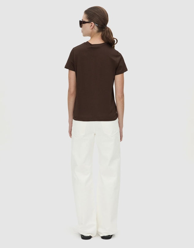 CAMILLA AND MARC Calista Relaxed Tee in Hickory