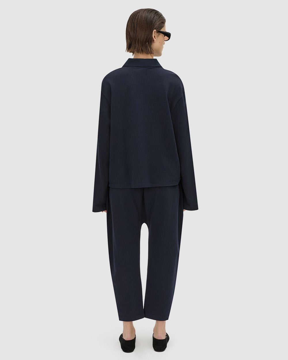 Camilla and Marc - Moreno Pique Track Pant IN NAVY