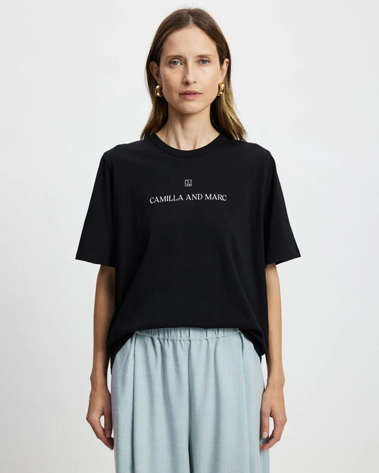CAMILLA AND MARC  Grayson Tee-black