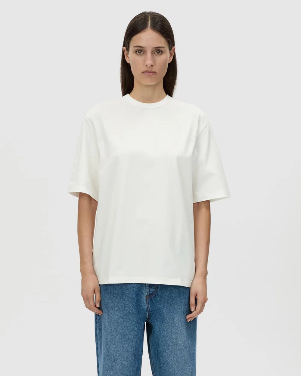 CAMILLA AND MARC Eliasson monogram tee-white/slate only (pictured in green)