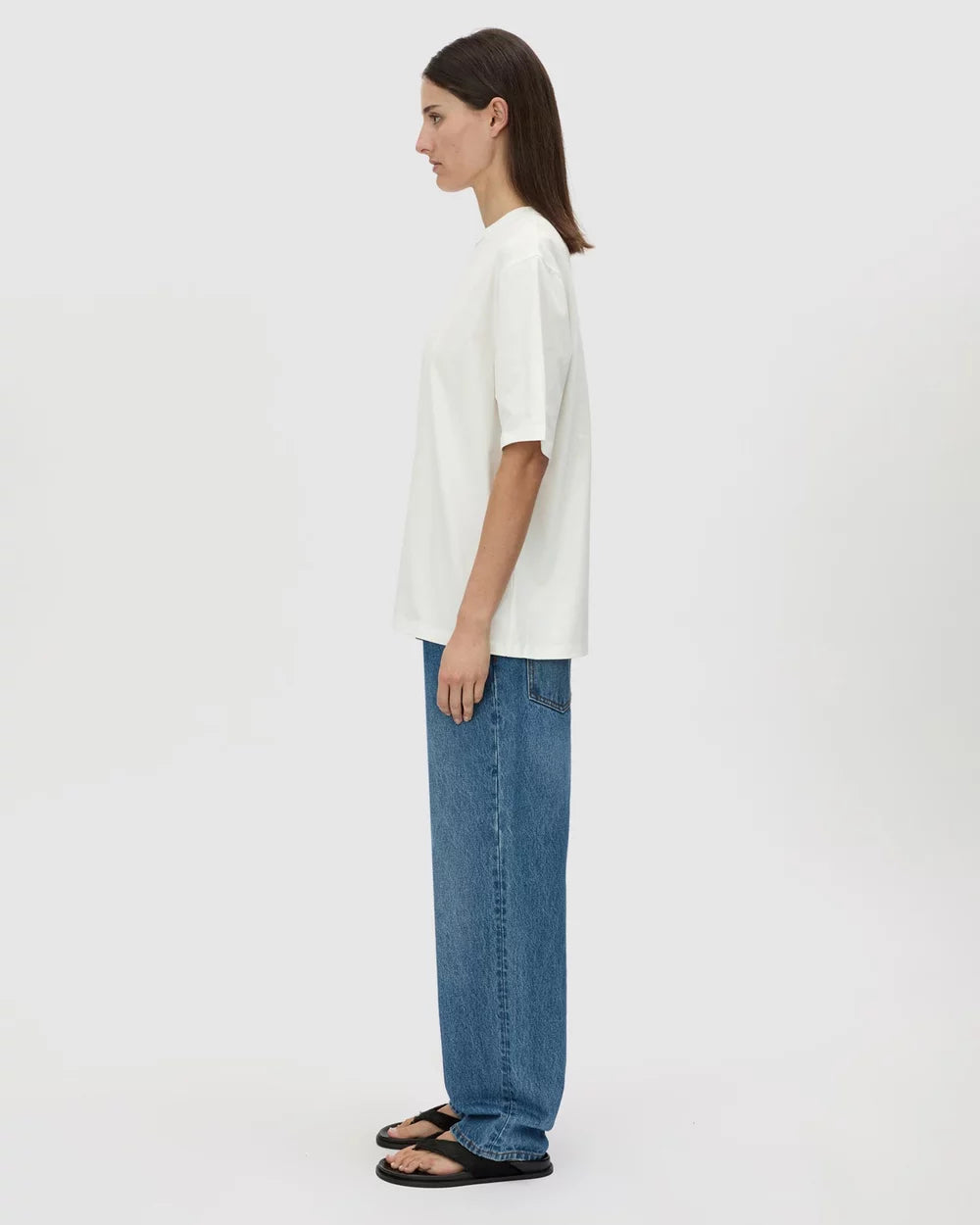 CAMILLA AND MARC Eliasson monogram tee-white/slate only (pictured in green)