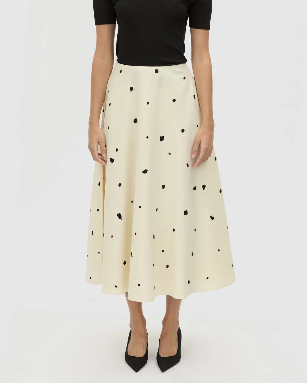 CAMILLA AND MARC - Ponza Skirt in Eggshell