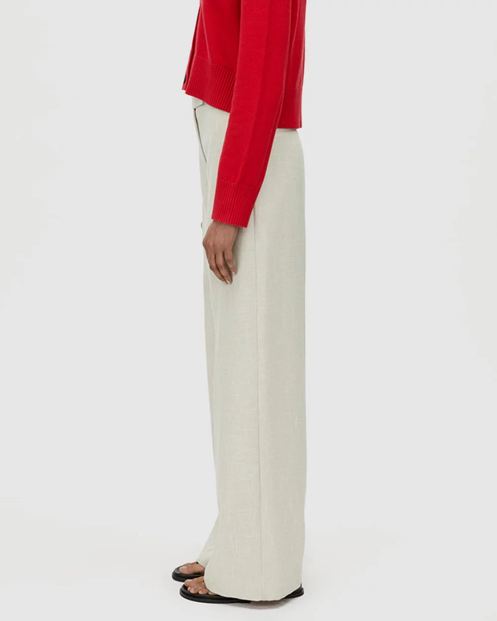 CAMILLA AND MARC Corbett Straight Leg  Pant-stone