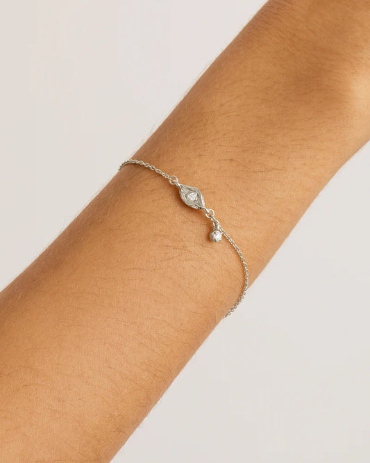 BY CHARLOTTE I am protected braclet-silver