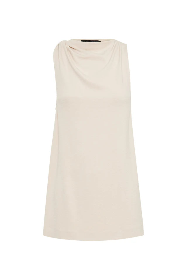 CAMILLA AND MARC Junie Twist Lounge Top- oat