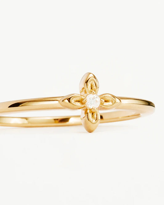 BY CHARLOTTE Live in light ring-gold