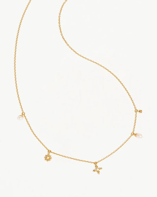 BY CHARLOTTE Live in peace choker-gold