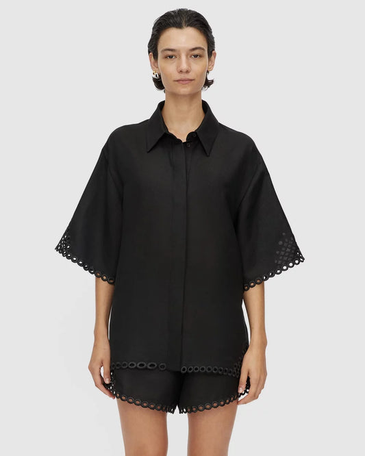 CAMILLA AND MARC - Lolani Shirt in Black
