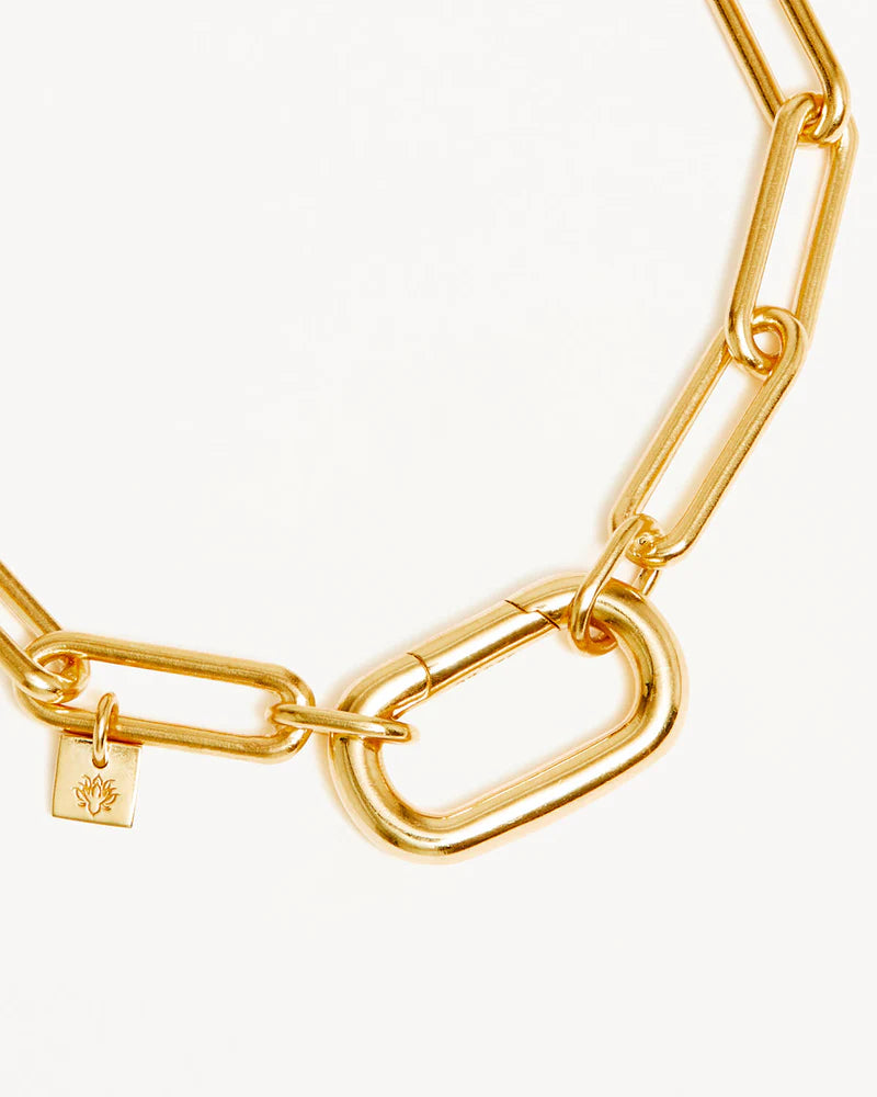 BY CHARLOTTE 18K Gold Vermeil With Love Annex Link Bracelet