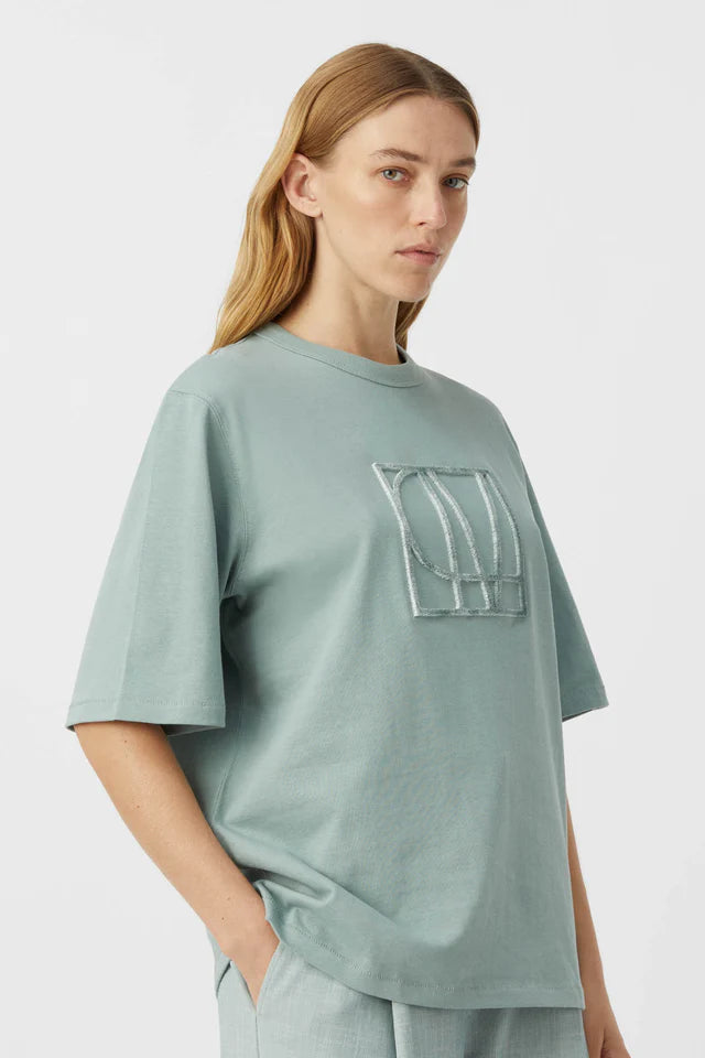 CAMILLA AND MARC Marnie Tee - eucalyptus