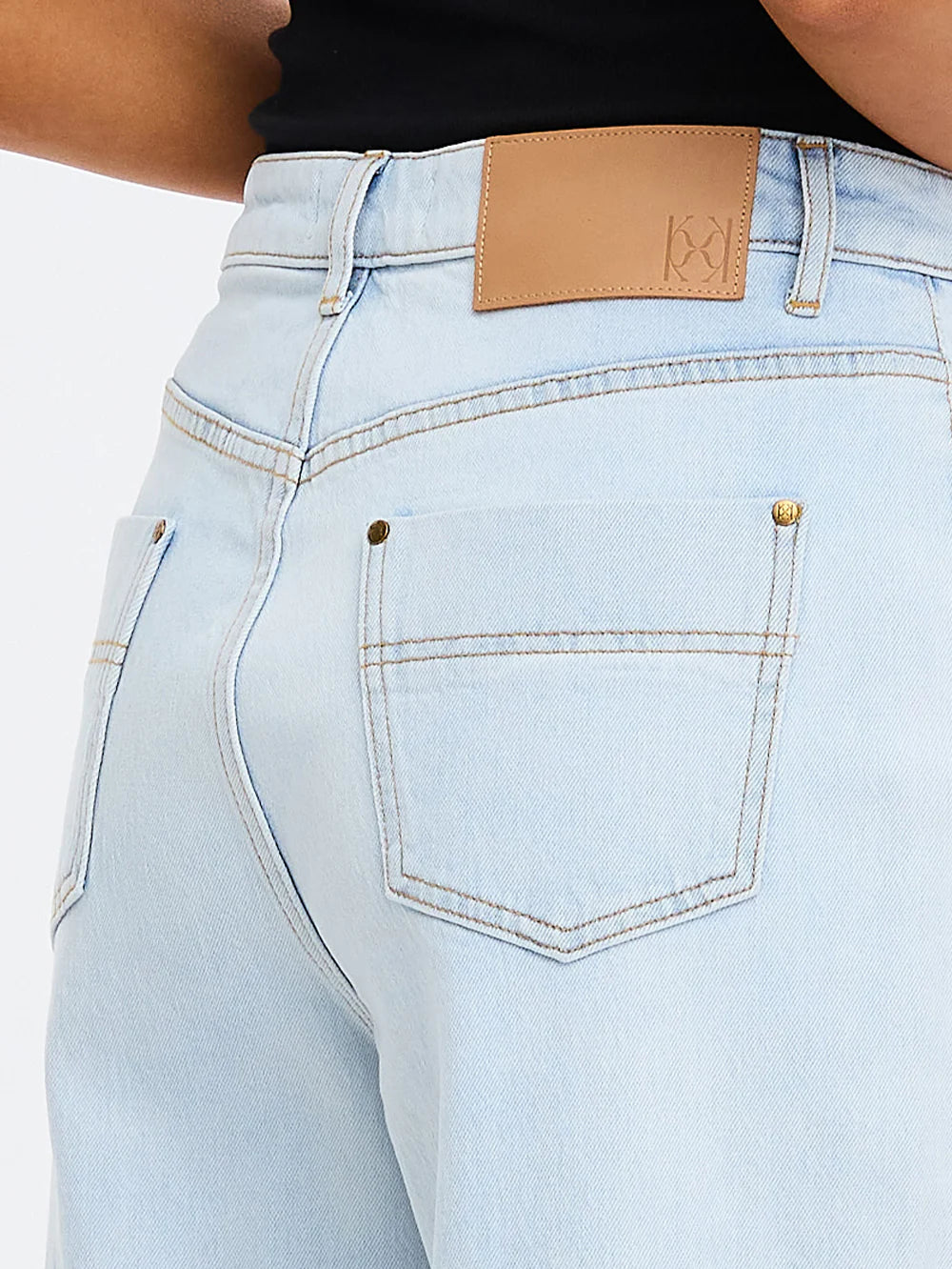 KIVARI - Parker Wide leg Denim Jean