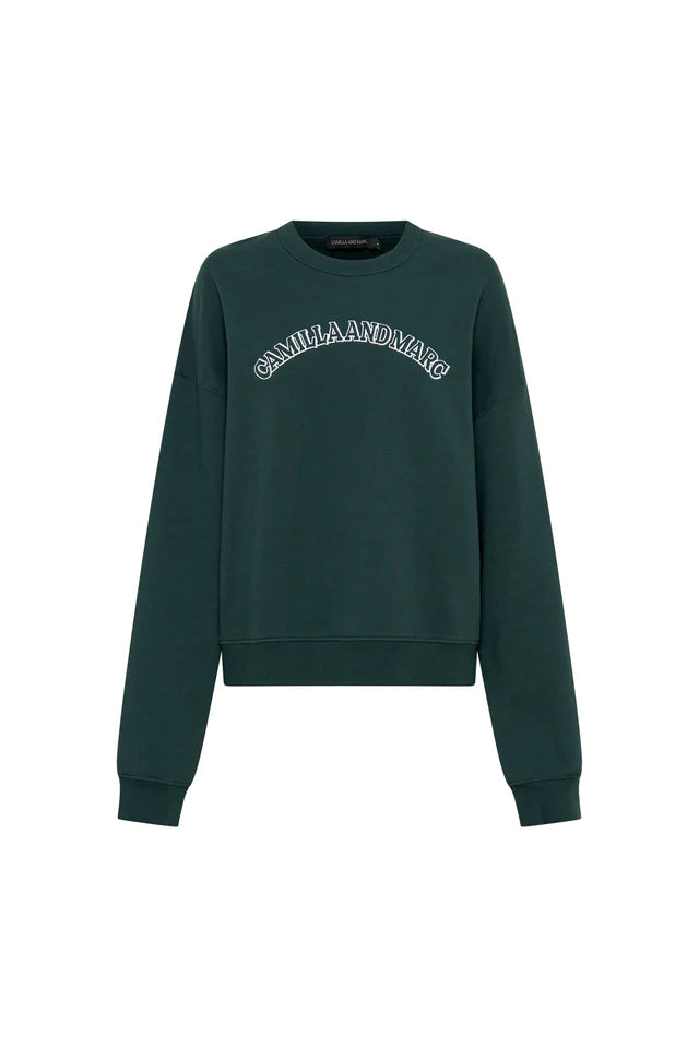 CAMILLA AND MARC Myla Crew- green