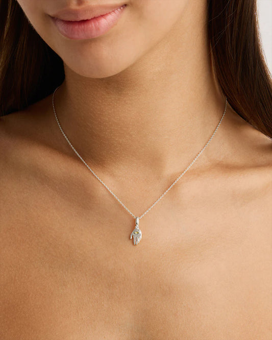 BY CHARLOTTE Guided Soul Necklace - SILVER