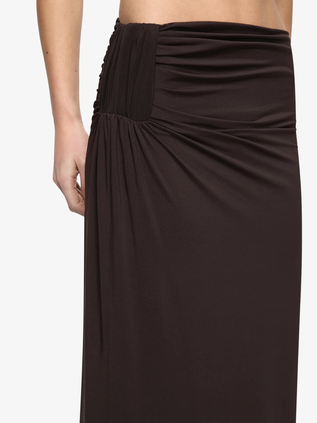 Bec and Bridge - Niko Maxi Skirt IN DARK CHOC