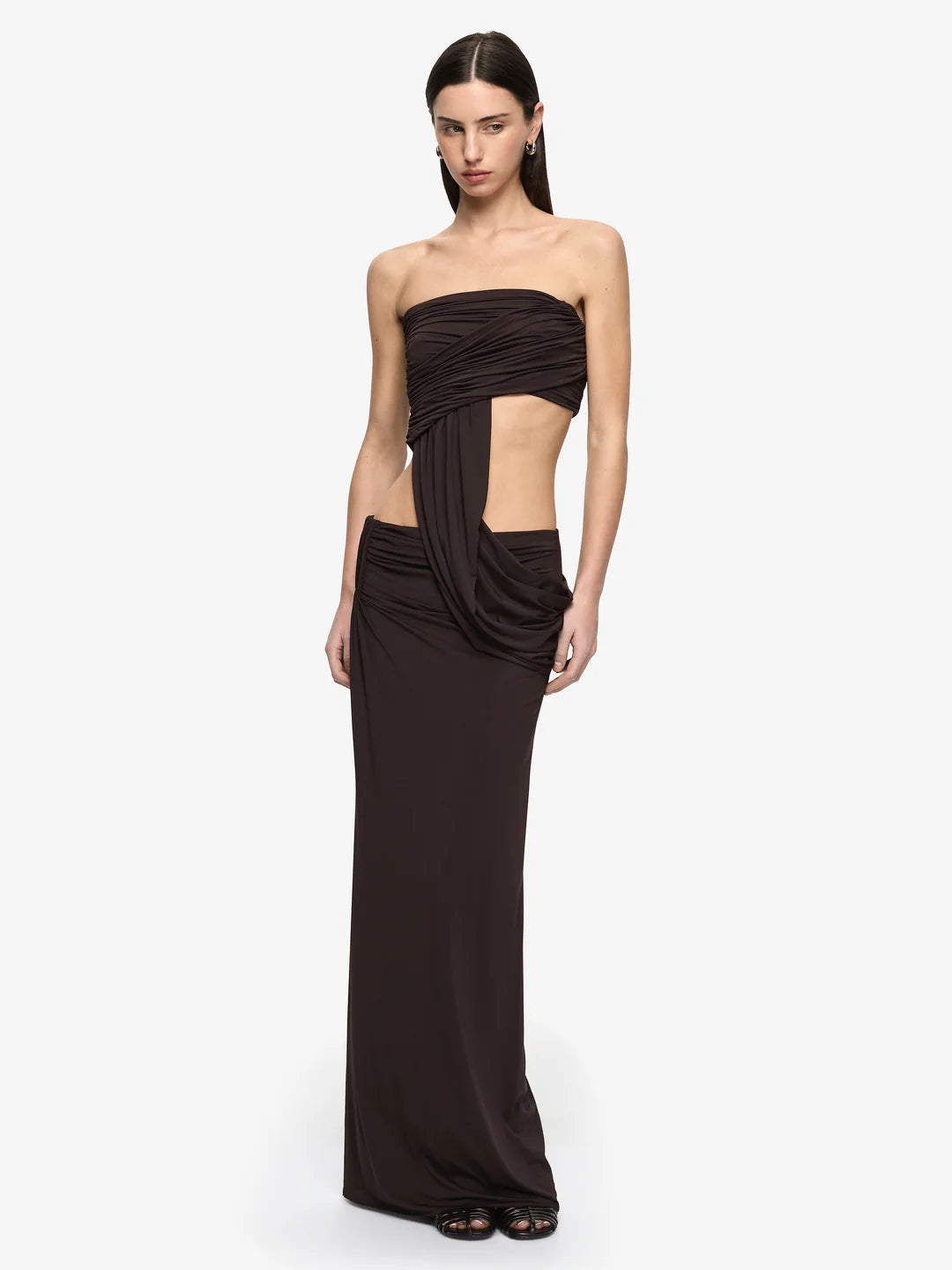 Bec and Bridge - Niko Maxi Skirt IN DARK CHOC