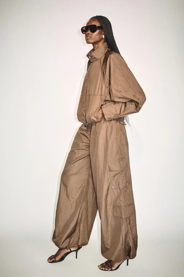Shona Joy - Malika Drawstring Pant IN BRONZE