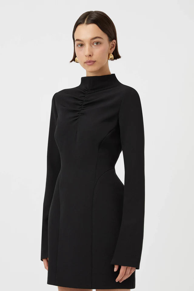 CAMILLA AND MARC Portico mini dress-Black