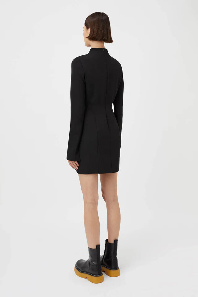 CAMILLA AND MARC Portico mini dress-Black