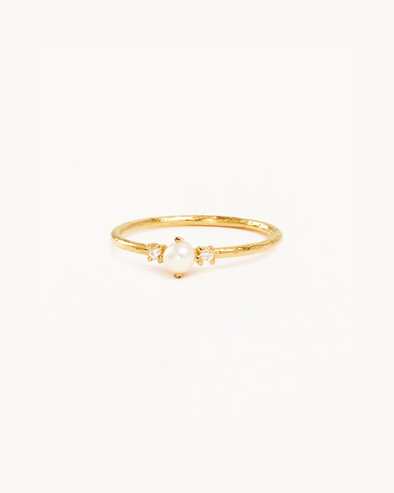 BY CHARLOTTE Gold Vermeil Eternal Peace Ring (Size 7)