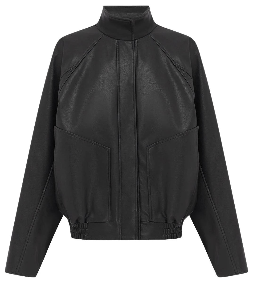 Shona Joy - Kenney Bomber Jacket IN BLACK