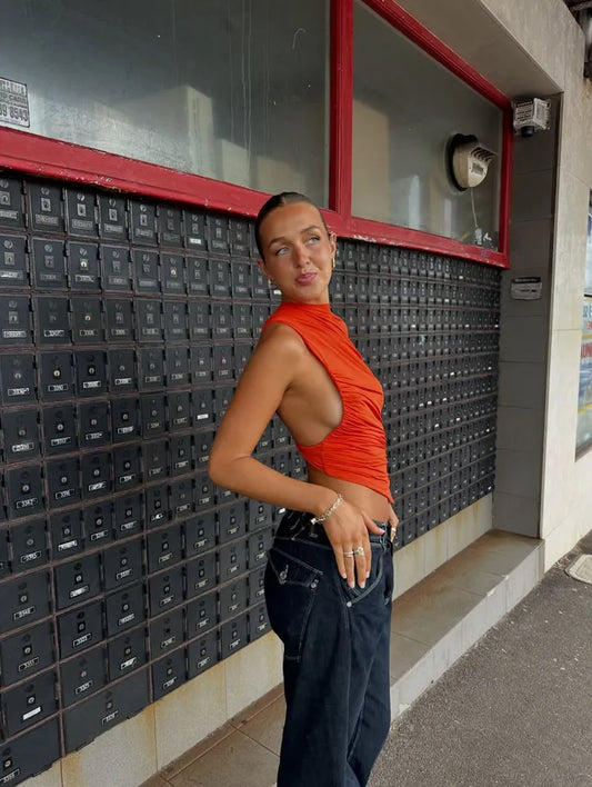 BEC + BRIDGE - Solenne Top in Persimmon