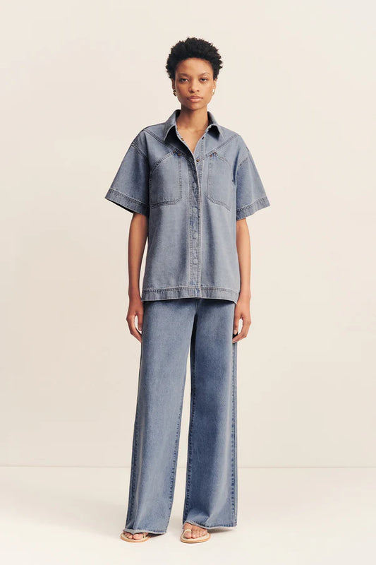 SHONA JOY Stella Short Sleeve Shirt