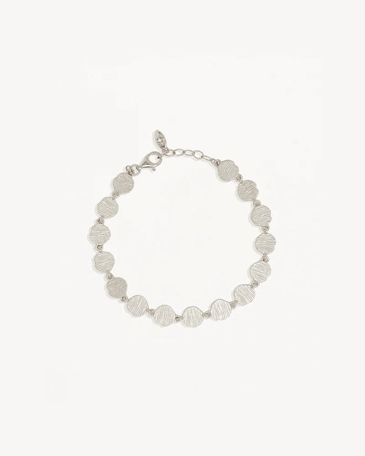 BY CHARLOTTE Woven Light Coin Braclet
